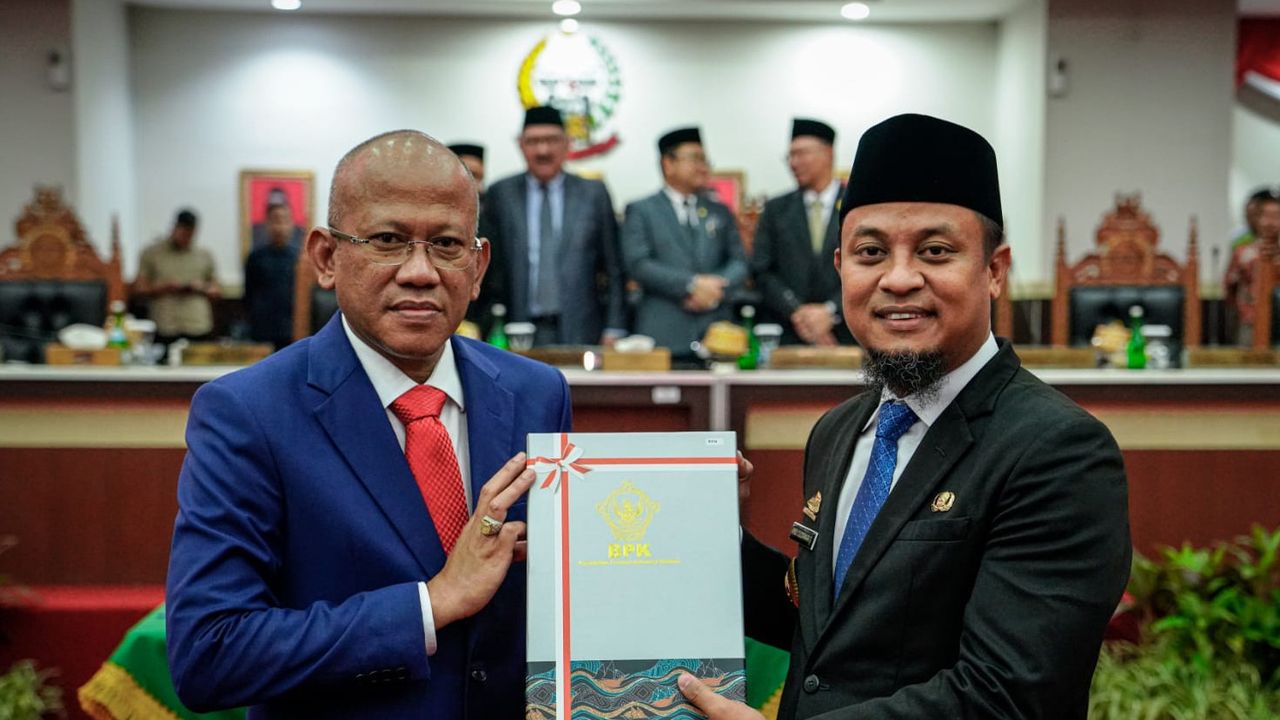 Pemprov Sulsel Raih Opini WTP atas LHP LKPD Tahun Anggaran 2022