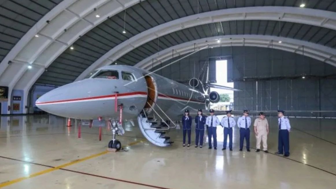 Pesawat Falcon 8X dari Prancis Resmi Perkuat TNI AU, Tugasnya Untuk Mengangkut VIP/VVIP