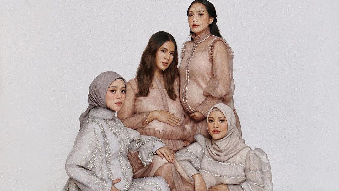 The Bumils Empat Istri Sultan Lakukan Pemotretan, Wajah Lesti Kejora Dicibir: Kayak Banyak Pikiran