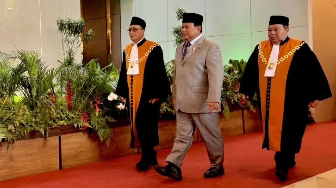 Di Sidang Istimewa Mahkamah Agung, Prabowo Ngaku Baru Paham Seberat Apa Beban Kerja Hakim