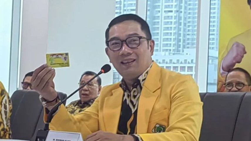 Baru Gabung Jadi Kader, Ridwan Kamil Langsung Dapat Posisi Wakil Ketua Umum