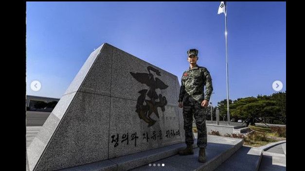 Minho SHINee Rela Enggak Ambil Cuti Militer Demi Berlatih Bareng Pasukan Junior