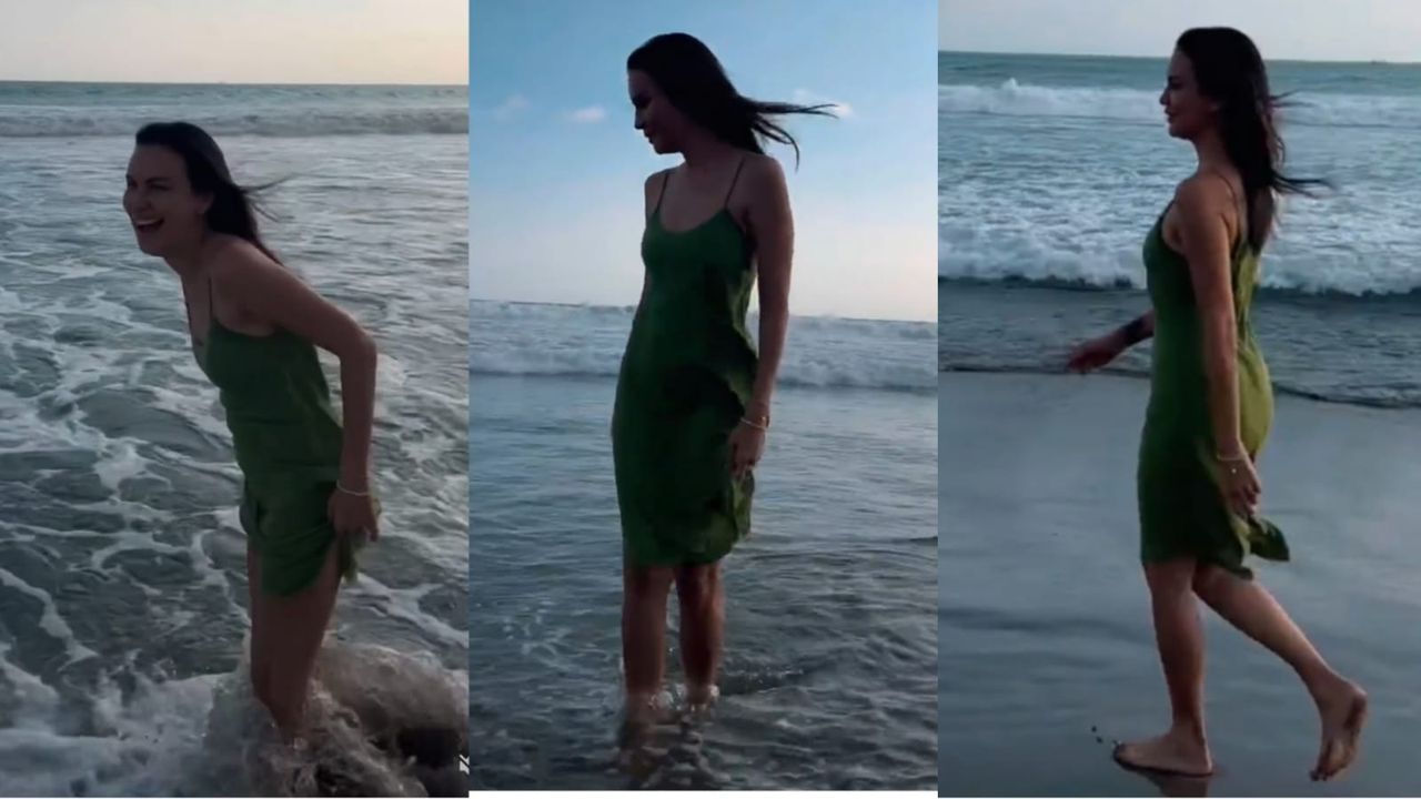 Bak ABG, Pose Seksi Sophia Latjuba yang Basah-basahan di Pantai, Netizen Terpesona: Usia 52 Apa 25 Tahun?