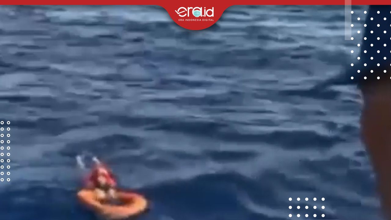 Jatuh dari Speedboat, Seorang Nenek Terombang-ambing Di Laut