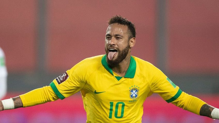 Catat 64 Gol di Brasil, Neymar Dipuji Ronaldo
