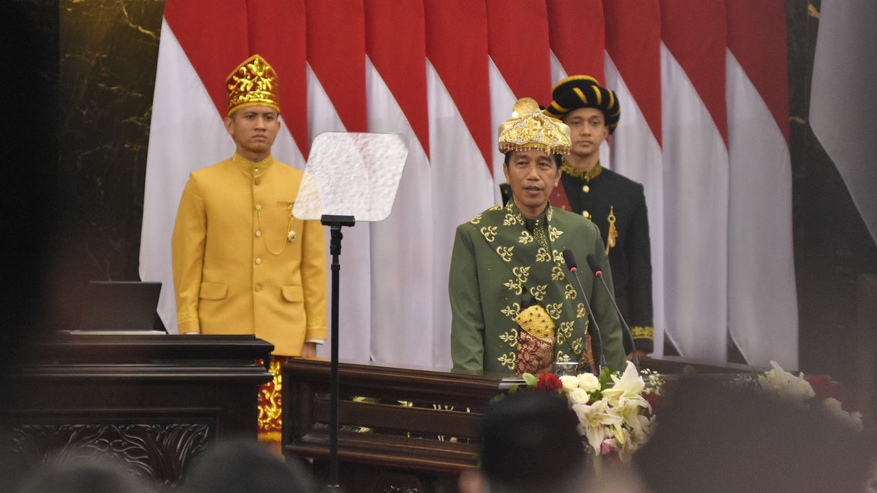 Menguak Makna Gestur Tubuh dan Ekspresi Jokowi Saat Pidato Sidang Tahunan, Pakar: Ada Kemarahan Ketika Bahas Agenda Besar