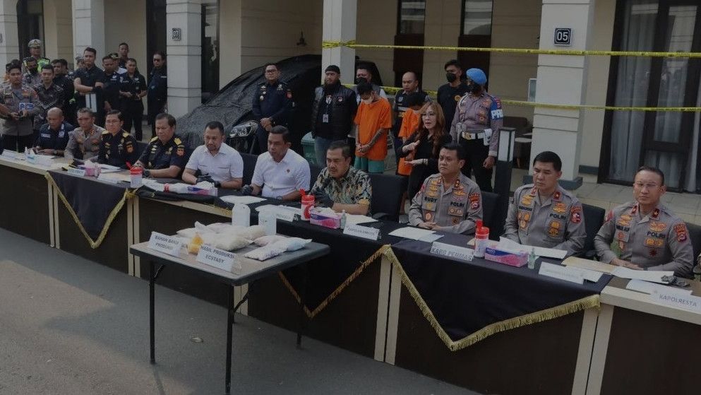 Grebek Pabrik Rumahan Ekstasi di Kabupaten Tangerang, Polisi: Produksi 50 Ribu Butir Selama 2 Hari