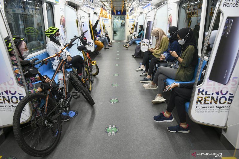 MRT Jakarta Uji Coba Fasilitas Troli Sepeda di Stasiun, Apa Saja Syaratnya?