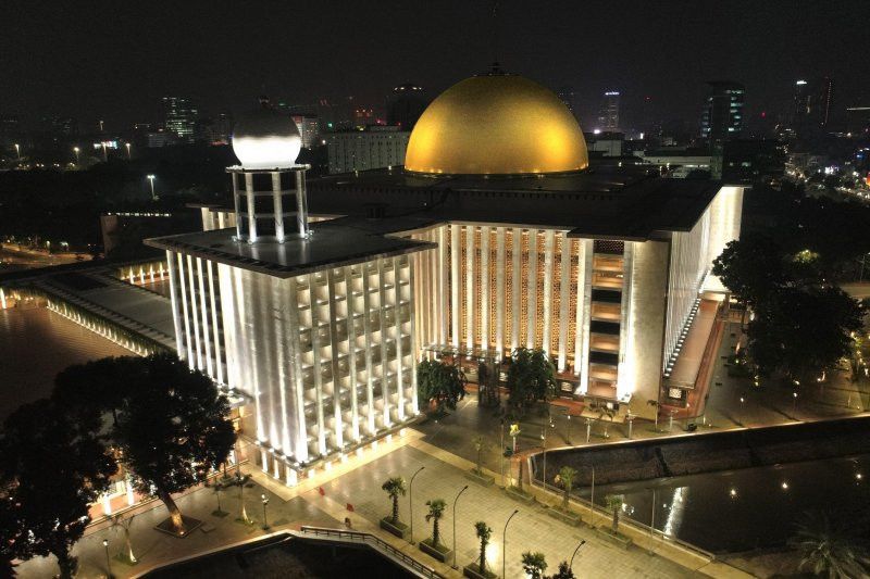 Masjid Istiqlal Masih 'Puasa' Salat Id Tahun Ini