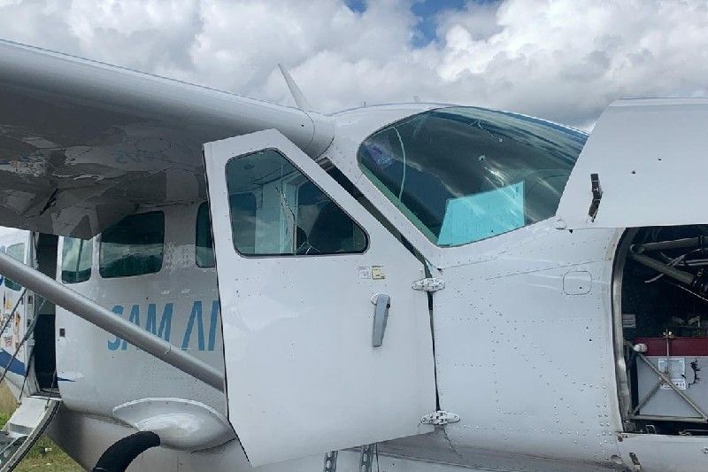 Pesawat Milik SAM Air Tergelincir Saat Mendarat di Beoga Kabupaten Puncak Papua