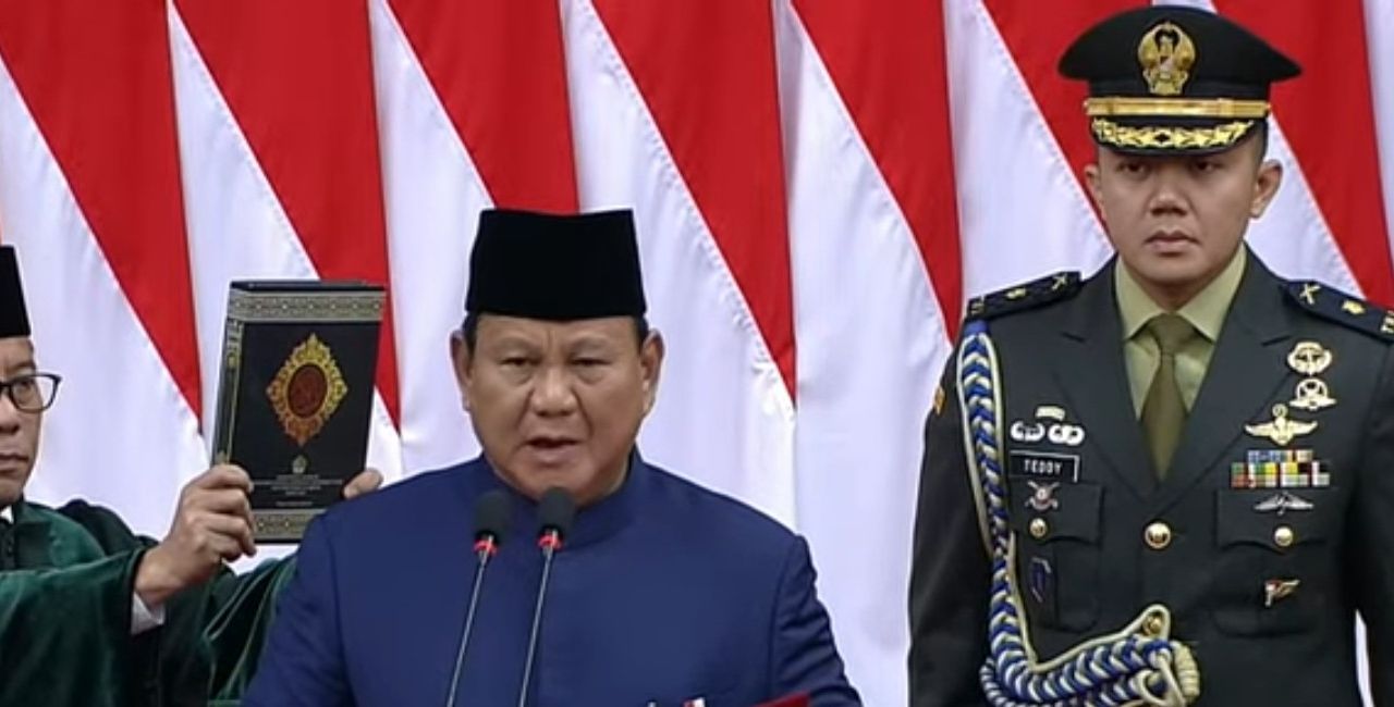 Prabowo-Gibran Resmi Jadi Presiden dan Wakil Presiden 2024-2029