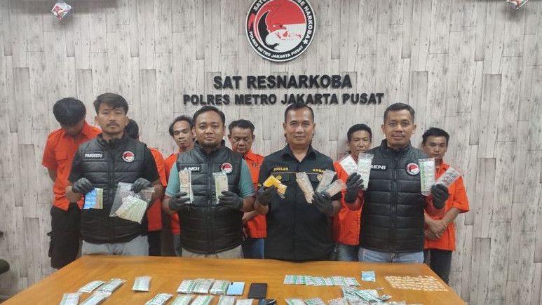 Tujuh Pengedar Obat Keras Jalanan Diringkus Polisi, 5.730 Tramadol Jadi Barang Bukti