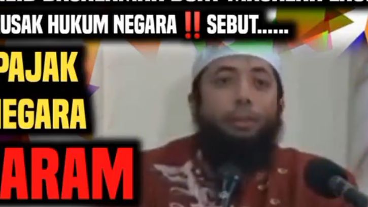 Ustaz Khalid Basalamah Sebut Pajak Haram dan Dosa Besa, Netizen: Keluar dari NKRI Aja