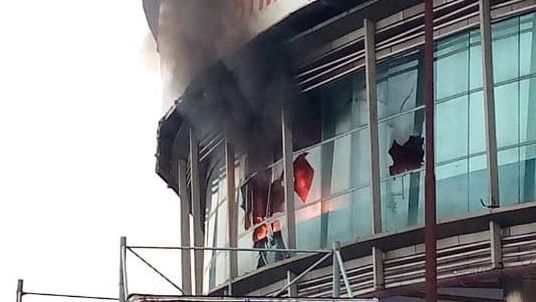 Kebakaran di Mall BTM Bogor Hanguskan Toko Baju di Lantai 1