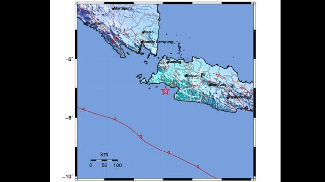 Gempa M 5,3 Pandeglang, Berjenis Gempa Dangkal Akibat Subduksi Lempeng