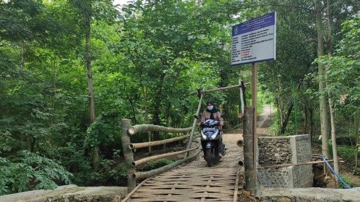 Heboh Pembangunan Jembatan Bambu di Ponorogo Rp200 Juta, Ini Penjelasan Pemda