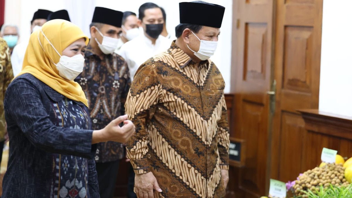 Prabowo-Khofifah Bertemu, Isu Berpasangan Jadi Capres-Cawapres Jadi Kelakar