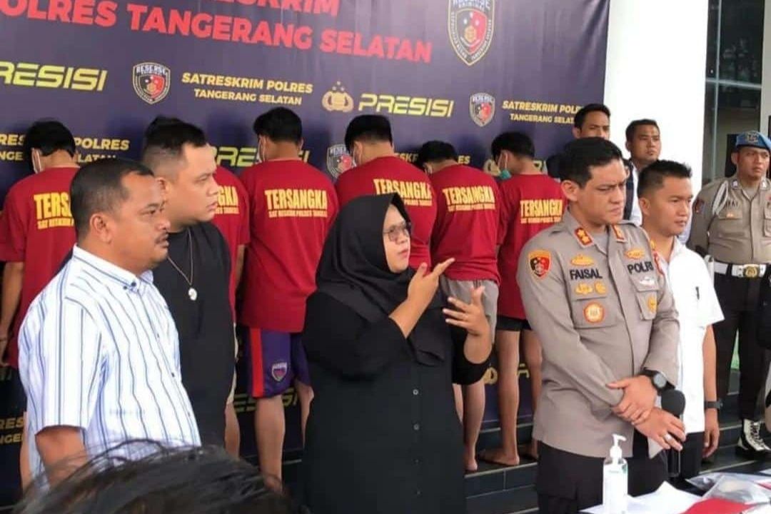Polisi Tetapkan Tujuh Oknum Suporter Persita Tangerang Tersangka Kasus Pelemparan Batu Bus Persis Solo
