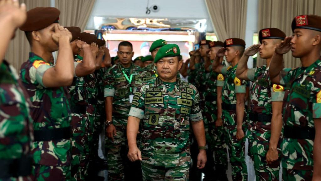 Pesan KSAD Jenderal Dudung Saat Apel Komandan TNI AD: Berani Ambil Keputusan dan Jangan Takut Gagal!
