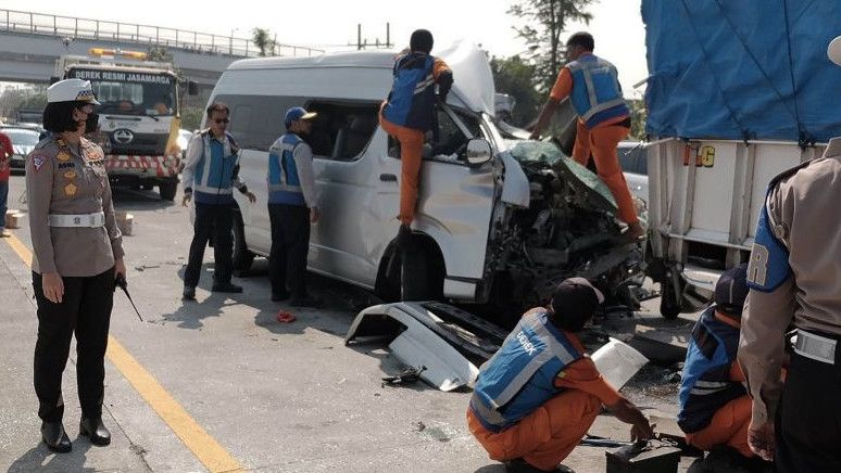Polres Malang Tetapkan Supir Travel Sebagai Tersangka Kasus Kecelakaan Mobil Travel di Tol Pandaan-Malang