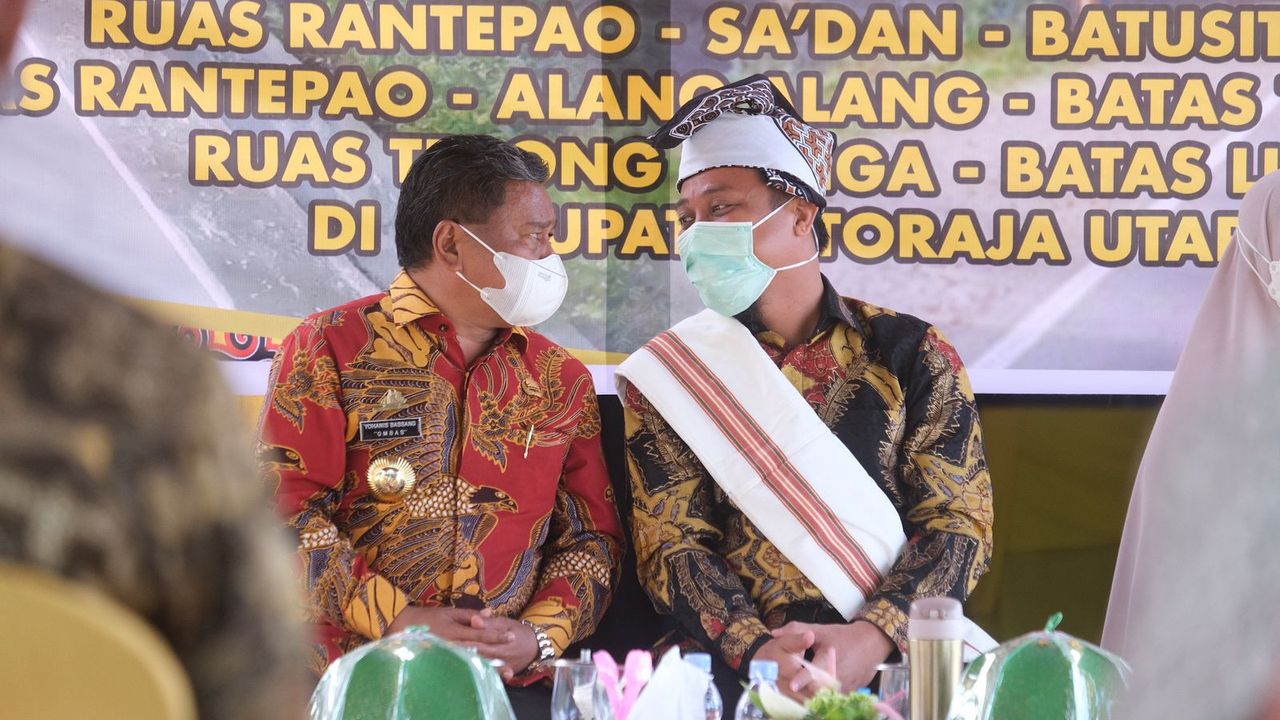Bagi Duit Ratusan Miliar di Toraja, Plt Gubernur Sulsel: Larampo Pe'meloi Toraya