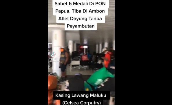 Tak Disambut Meriah, Atlet Maluku Ditelantarkan dan Dibiarkan Kelaparan di Ambon