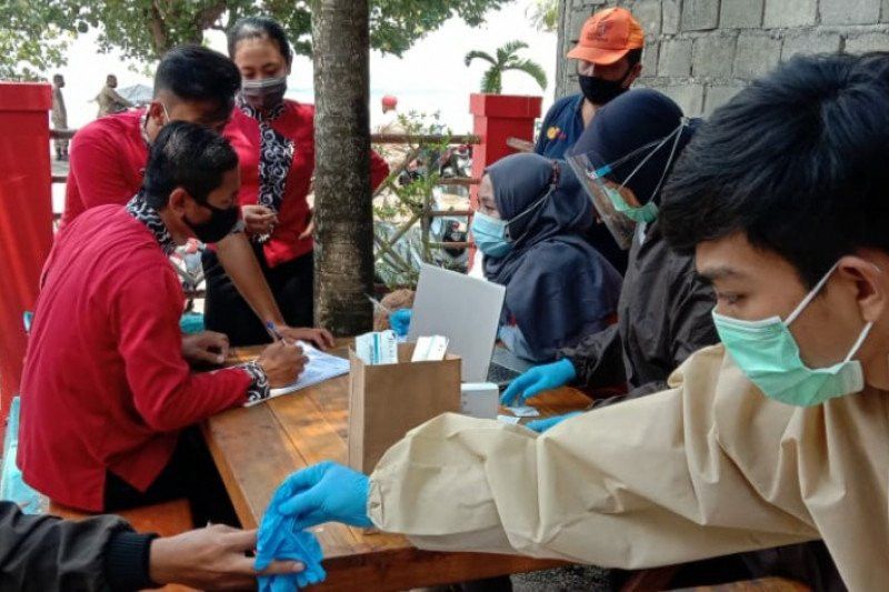 408 Orang Reaktif COVID-19 dari Hasil Tes Cepat di Objek Wisata Jabar