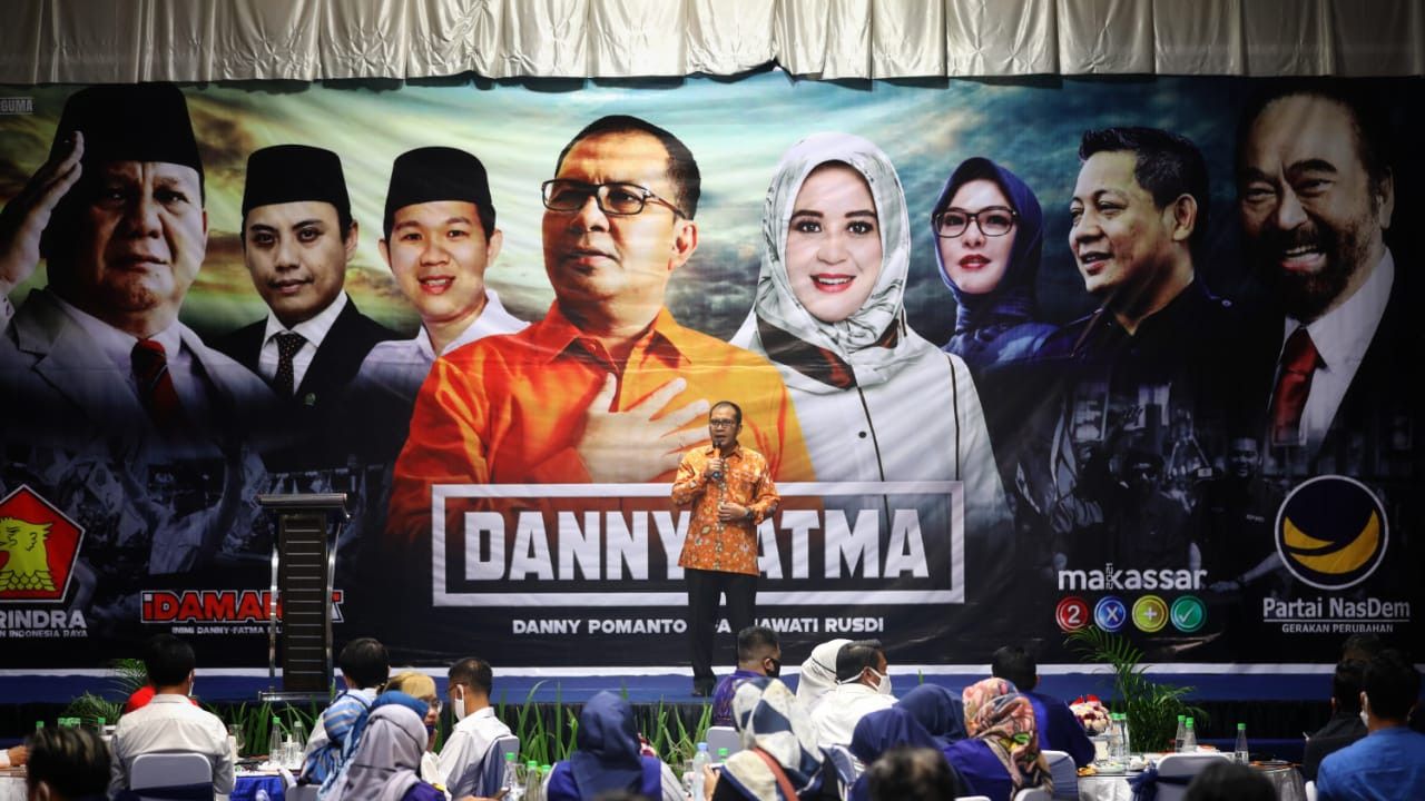 Diserang Isu Politik Uang di Pilkada Makassar, Danny Pomanto Membalas