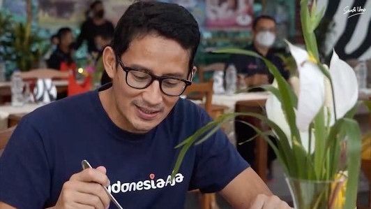 Sandiaga Uno Jadi Juri MasterChef Indonesia Saat Santap Hidangan Peserta, Netizen: Kerupuk Ya Crunchy Pak Wakil Presiden
