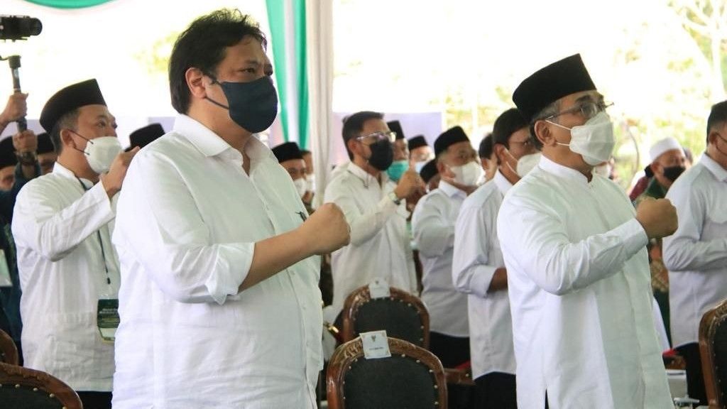 Indahnya Doa 'Berbau' Politik Gus Yahya ke Airlangga Hartarto dan Golkar