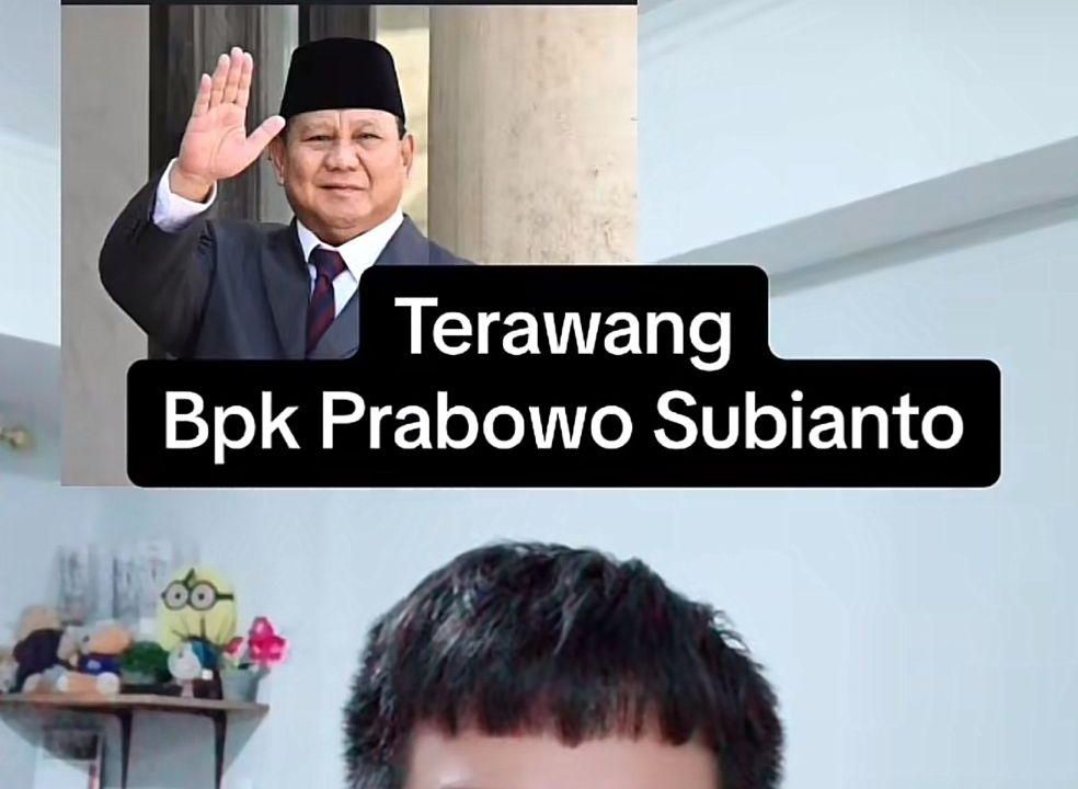 Ramal Prabowo Subianto (Foto: TikTok/@semut002)