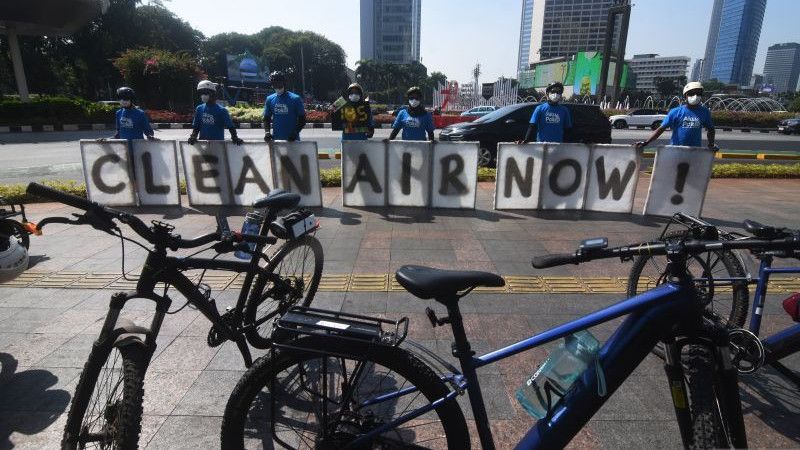Update Kualitas Udara Senin Pagi, Jakarta Peringkat Terburuk Keenam di Dunia