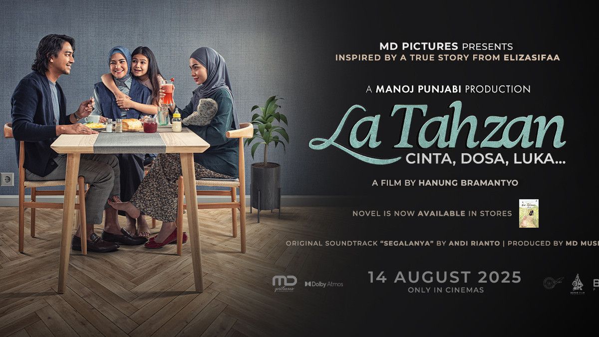 Final Poster La Tahzan Resmi Dirilis, Tampilkan Skandal Deva Mahenra dengan Ariel Tatum