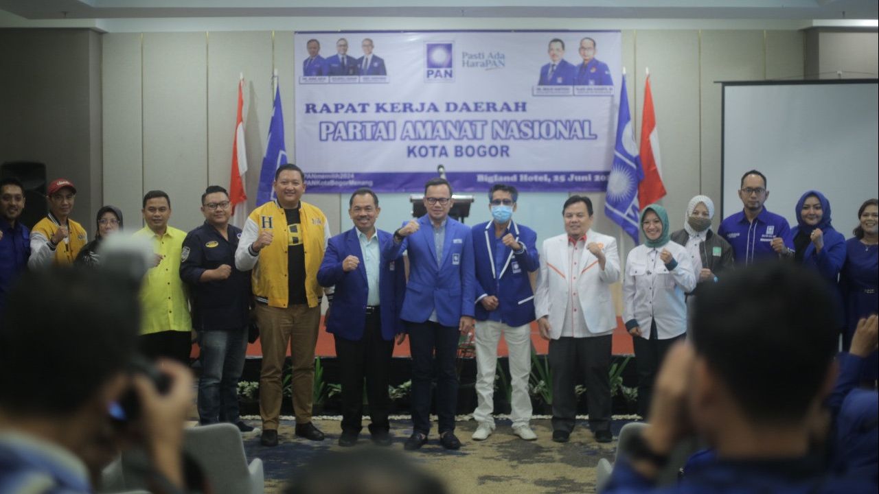 Bima Arya hingga Ridwan Kamil Masuk Usulan Nama Capres di Rakerda PAN Kota Bogor