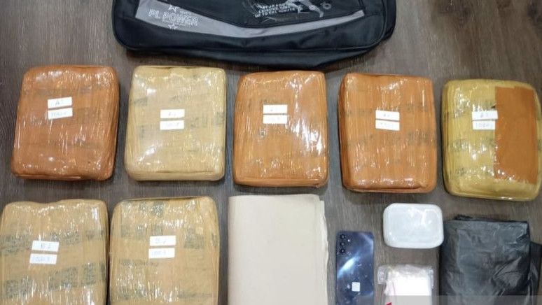 Simpan Ganja 7 Kilogram, Pemuda di Jaktim Ditangkap