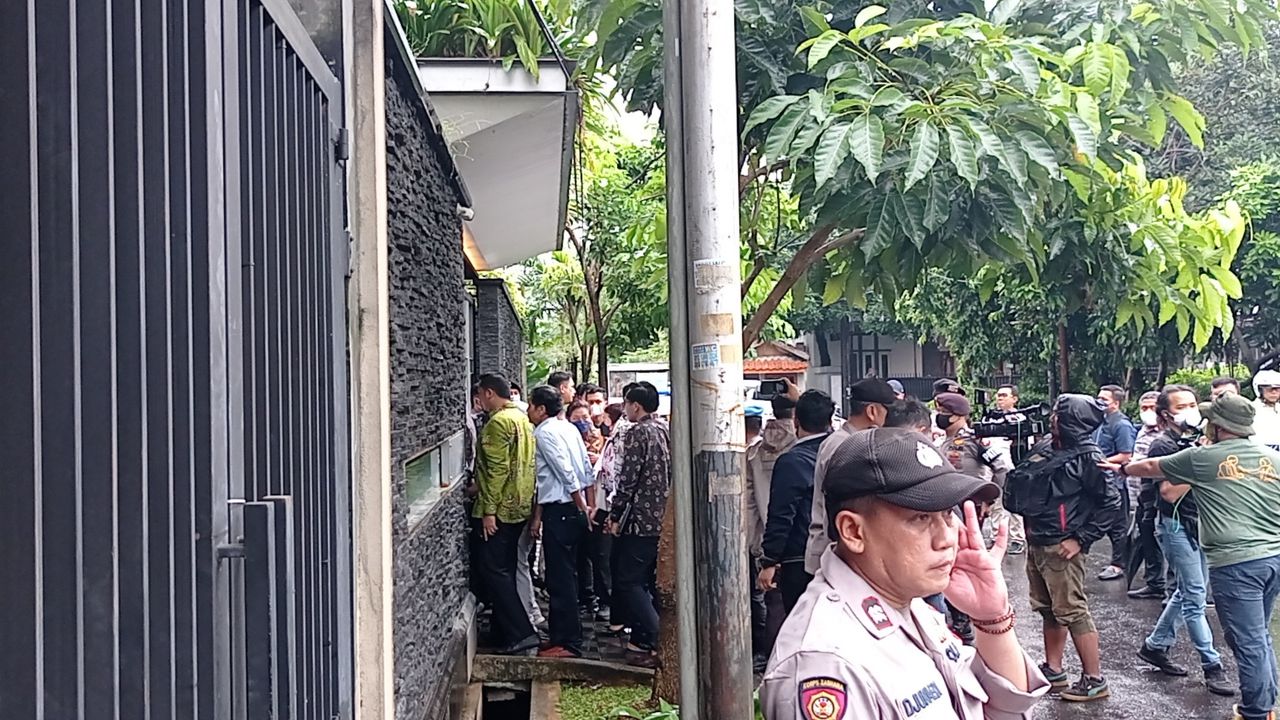 Peninjuan Hakim ke Rumah Pribadi Ferdy Sambo di Kawasan Saguling Jaksel Dilakukan Tertutup