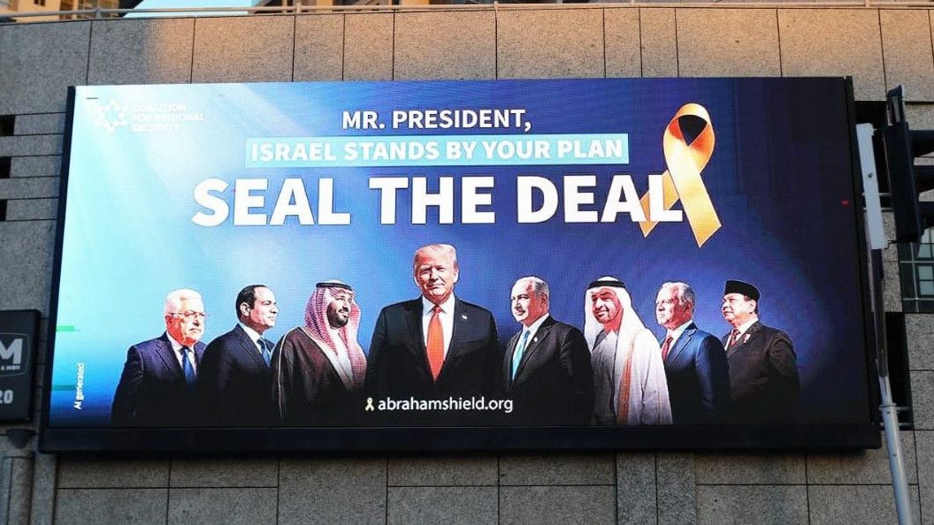 Heboh Baliho dengan Wajah Prabowo di Israel, Kemlu RI Bilang Begini