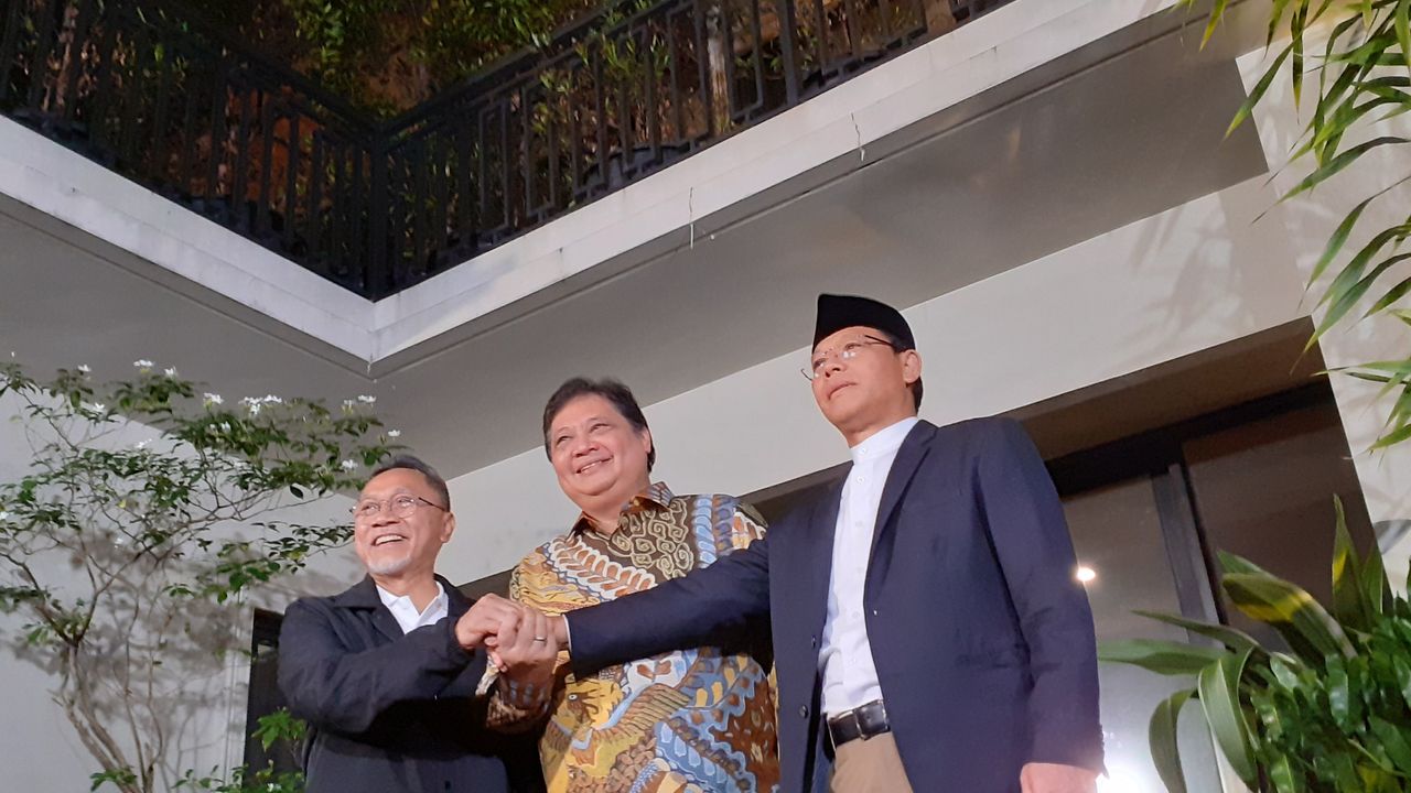 Bahas Koalisi Besar, KIB Berharap Jokowi Undang Ketum Parpol Pemerintahan