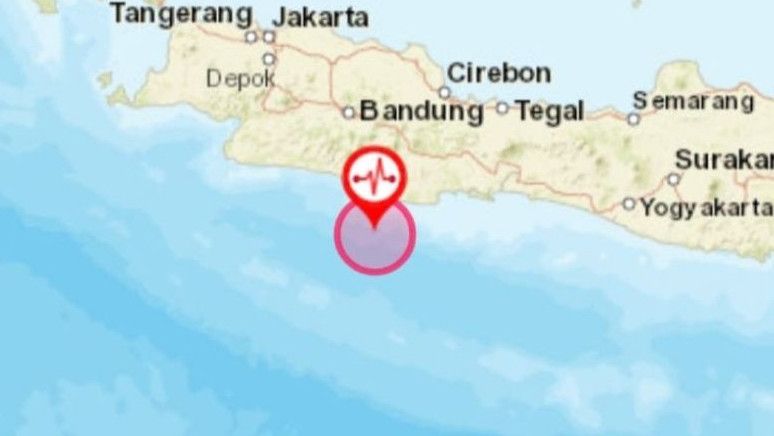 Gempa M 5,3 di Pangandaran Guncang Cilacap hingga Bandung