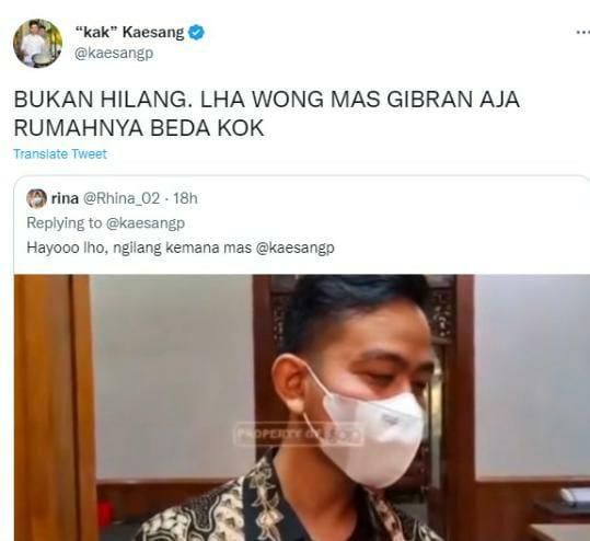 Kaesang Pangarep (Foto: Twitter/@kaesangp)