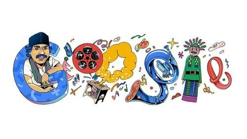 Ada Doodle Benyamin Sueb di Laman Depan Google Hari Ini!