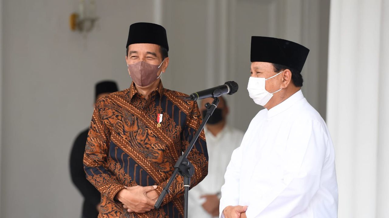 Terima Menhan Prabowo di Istana Yogyakarta, Jokowi: Kita Sudah Bermaaf-Maafan