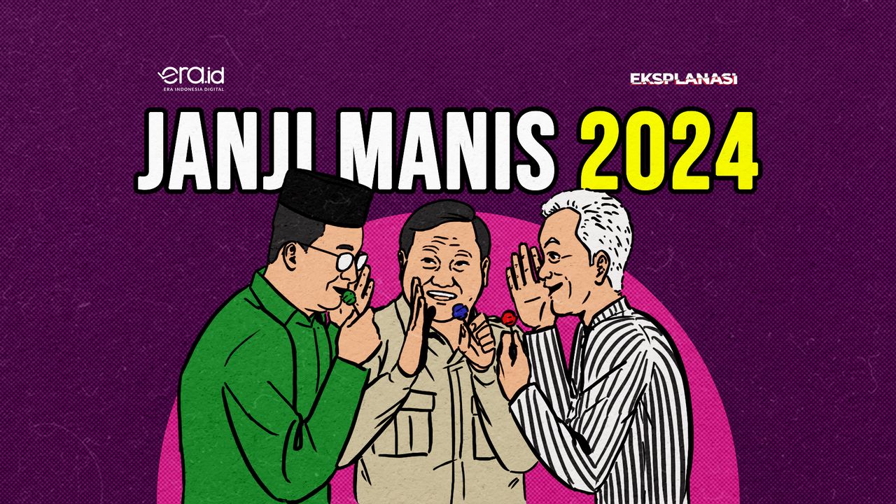 Bedah Janji Politik Kandidat Capres-Cawapres 2024, Janji Bukan Manis di Bibir?
