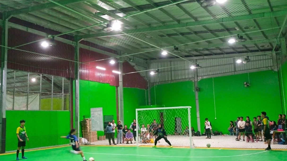 Cara Positif Milenial Kaltim Kenalkan Ganjar Pranowo Lewat Tournament Futsal Putri