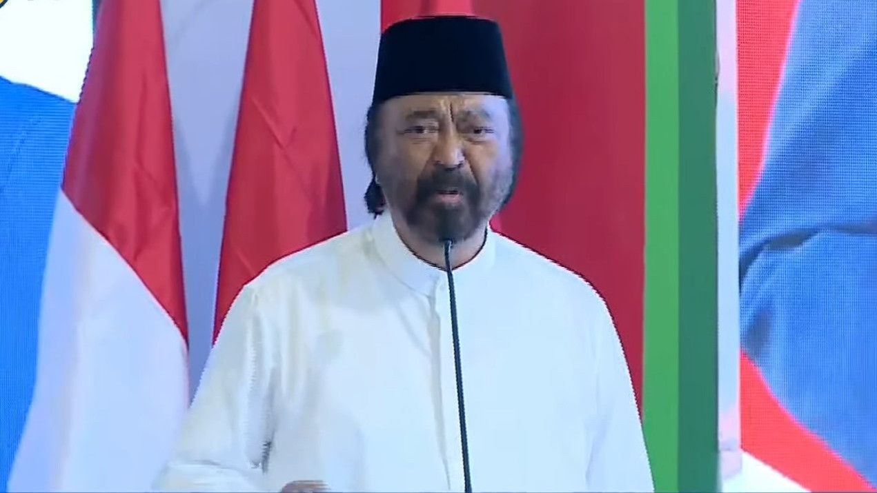 Deklarasikan Anies-Muhaimin, Surya Paloh: Selamat Tinggal Politik Cebong dan Kampret..