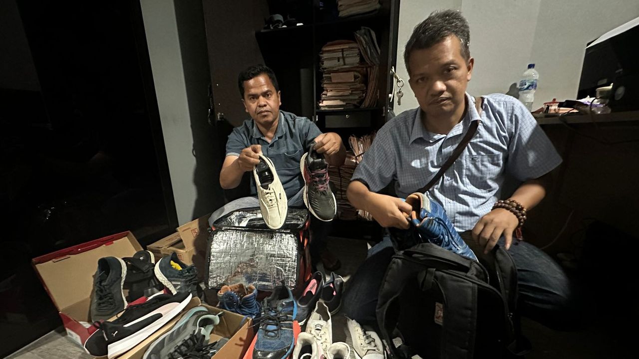 Dodi Si Pencuri Sepatu Ulung di Kontrakan Daerah Jakarta Selatan Ditangkap
