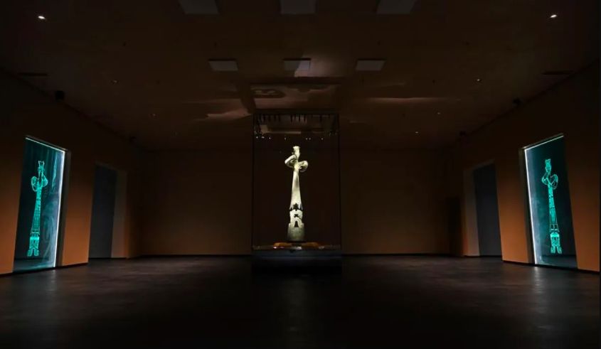 Museum Sanxingdui China Pamerkan 160 Artefak Peralatan Perunggu Kuno