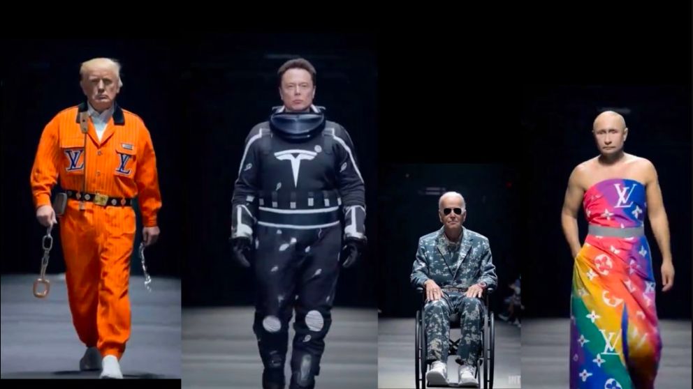 Heboh AI Fashion Show, Modelnya Ada Biden, Putin, Trump hingga Elon Musk