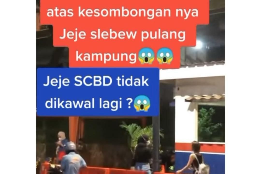 Citayam Fashion Week Tamat Kini Viral Video Jeje Slebew Jalan Sendiri