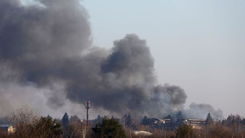 Situasi Terkini Perang Rusia Vs Ukraina: Rudal Rusia Bombardir Hanggar Perbaikan Pesawat di Lviv Ukraina